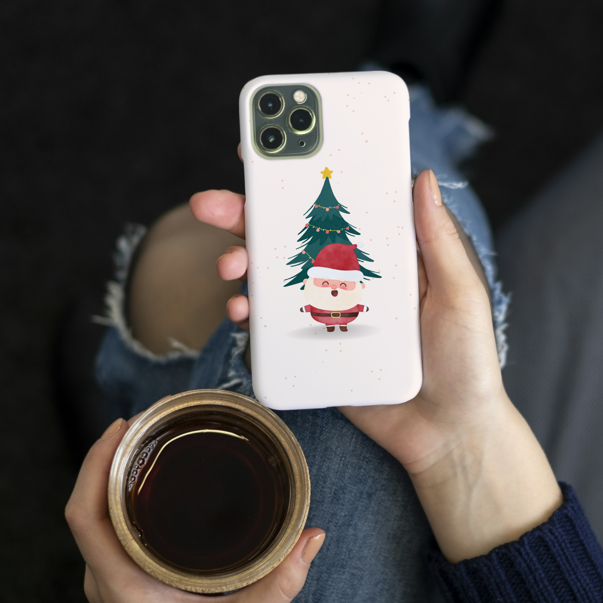 Santa’s Christmas Eve iPhone Case